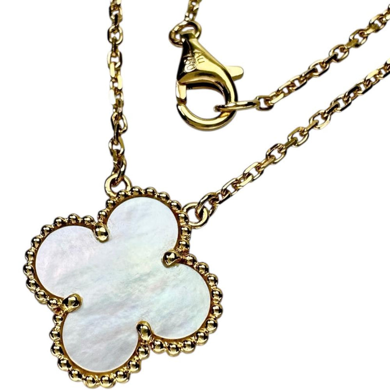 【Van Cleef & Arpels/ヴァンクリーフ＆アーペル】 マザーオブパール (MOP/白蝶貝) ネックレス ヴィンテージアルハンブラ K18ゴールド 18金 5.1g 42cm VCARA45900 レディース
【中古】【真子質店】【BL】




【TSTY】