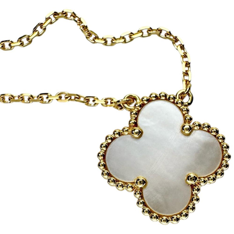 【Van Cleef & Arpels/ヴァンクリーフ＆アーペル】 マザーオブパール (MOP/白蝶貝) ネックレス ヴィンテージアルハンブラ K18ゴールド 18金 5.1g 42cm VCARA45900 レディース
【中古】【真子質店】【BL】




【TSTY】