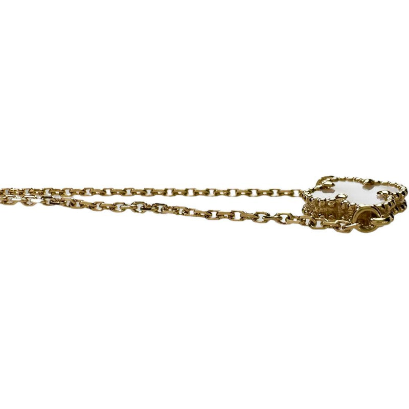 【Van Cleef & Arpels/ヴァンクリーフ＆アーペル】 マザーオブパール (MOP/白蝶貝) ブレスレット スウィートアルハンブラ K18ゴールド 18金 1.8g 17cm VCARF68800 レディース
【中古】【真子質店】【BL】




【IMaMiY】