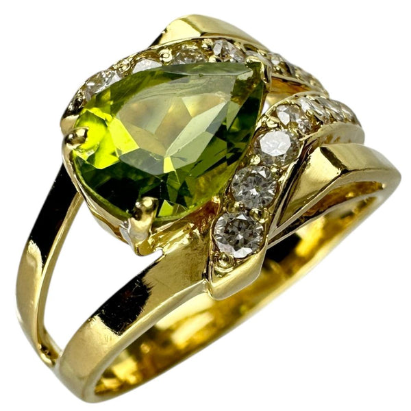 12号 ペリドット ダイヤモンド 0.35 ct リング・指輪 K18ゴールド 18金 5.4g レディース
【中古】【真子質店】【NN】




【KKx】
