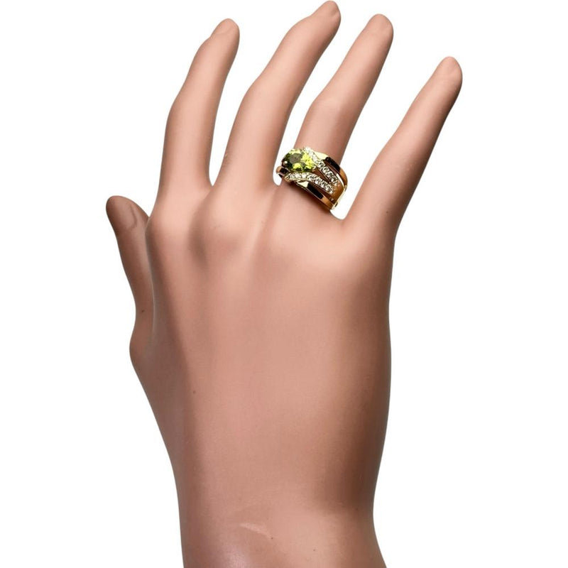 12号 ペリドット ダイヤモンド 0.35 ct リング・指輪 K18ゴールド 18金 5.4g レディース
【中古】【真子質店】【NN】




【KKx】
