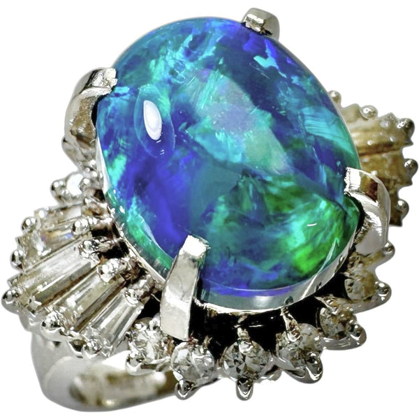 10号 ブラックオパール 4.02ct ダイヤモンド 0.70ct リング・指輪 Pt900プラチナ 10.0g レディース
【中古】【真子質店】【NN】




【IMoIMi】