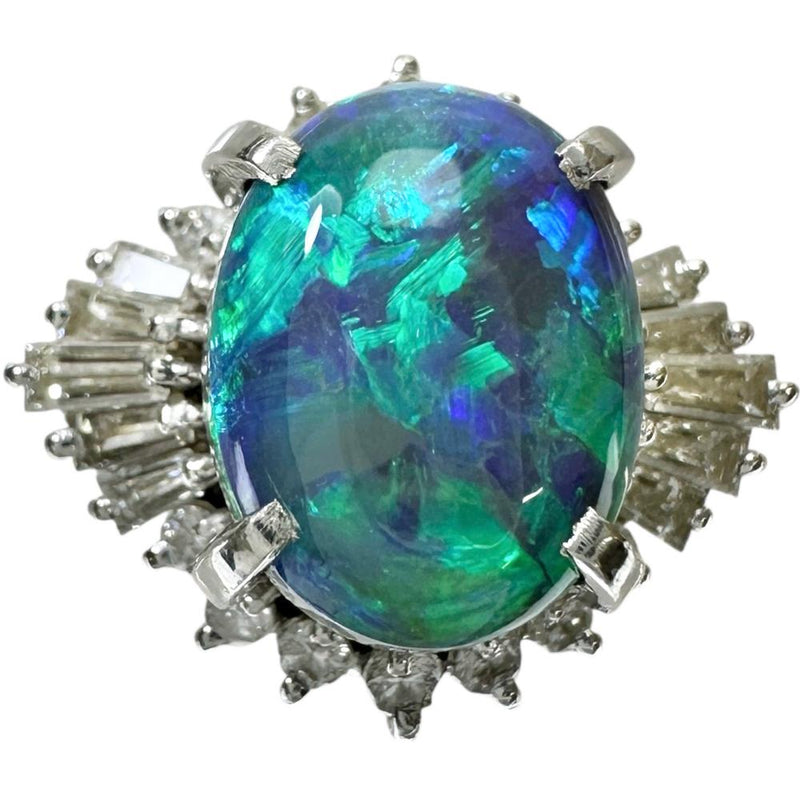 10号 ブラックオパール 4.02ct ダイヤモンド 0.70ct リング・指輪 Pt900プラチナ 10.0g レディース
【中古】【真子質店】【NN】




【IMoIMi】