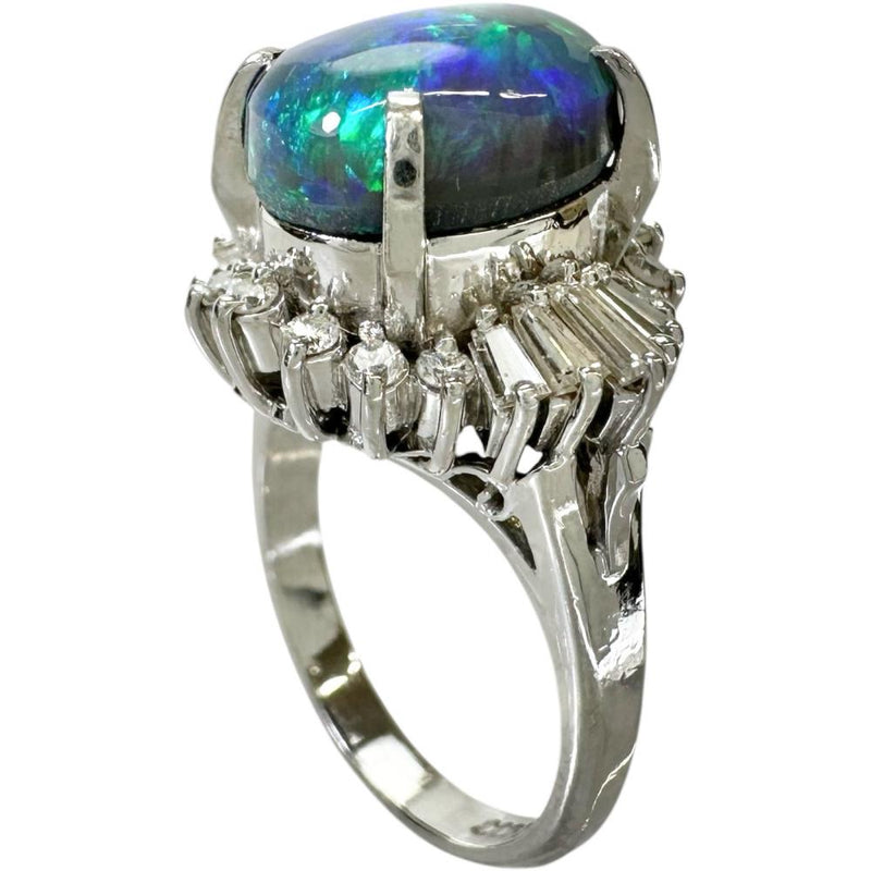 10号 ブラックオパール 4.02ct ダイヤモンド 0.70ct リング・指輪 Pt900プラチナ 10.0g レディース
【中古】【真子質店】【NN】




【IMoIMi】