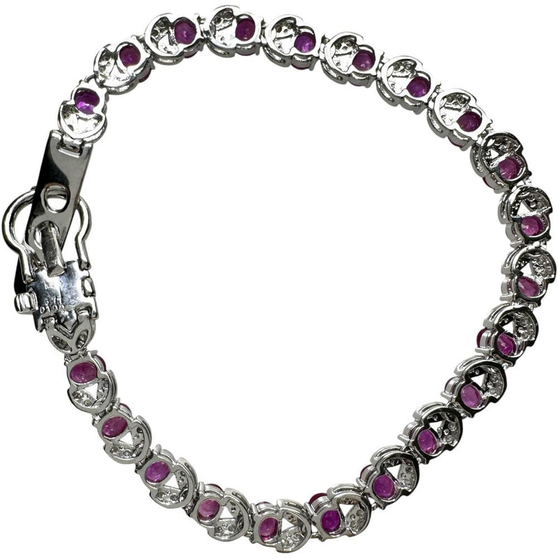 ルビー 6.77ct ダイヤモンド 1.00ct ブレスレット K18WGホワイトゴールド 18金 17.0g 17cm レディース
【中古】【真子質店】【NN】




【TYSMo】