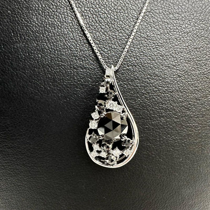 ブラックダイヤモンド 計1.48ct ダイヤモンド 計0.15ct ネックレス K18WGホワイトゴールド 18金 4.1g 45cm レディース
【中古】【真子質店】【NN】




【MoYI】