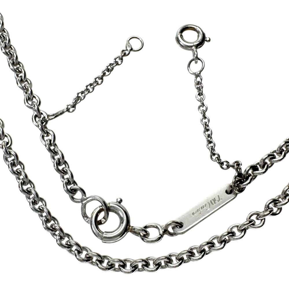 カルティエ K18WGホワイトゴールドチェーンネックレス　【美品・保証書付】 CARTIER/カルティエ】 チェーン ネックレス K18WGホワイトゴールド 18
