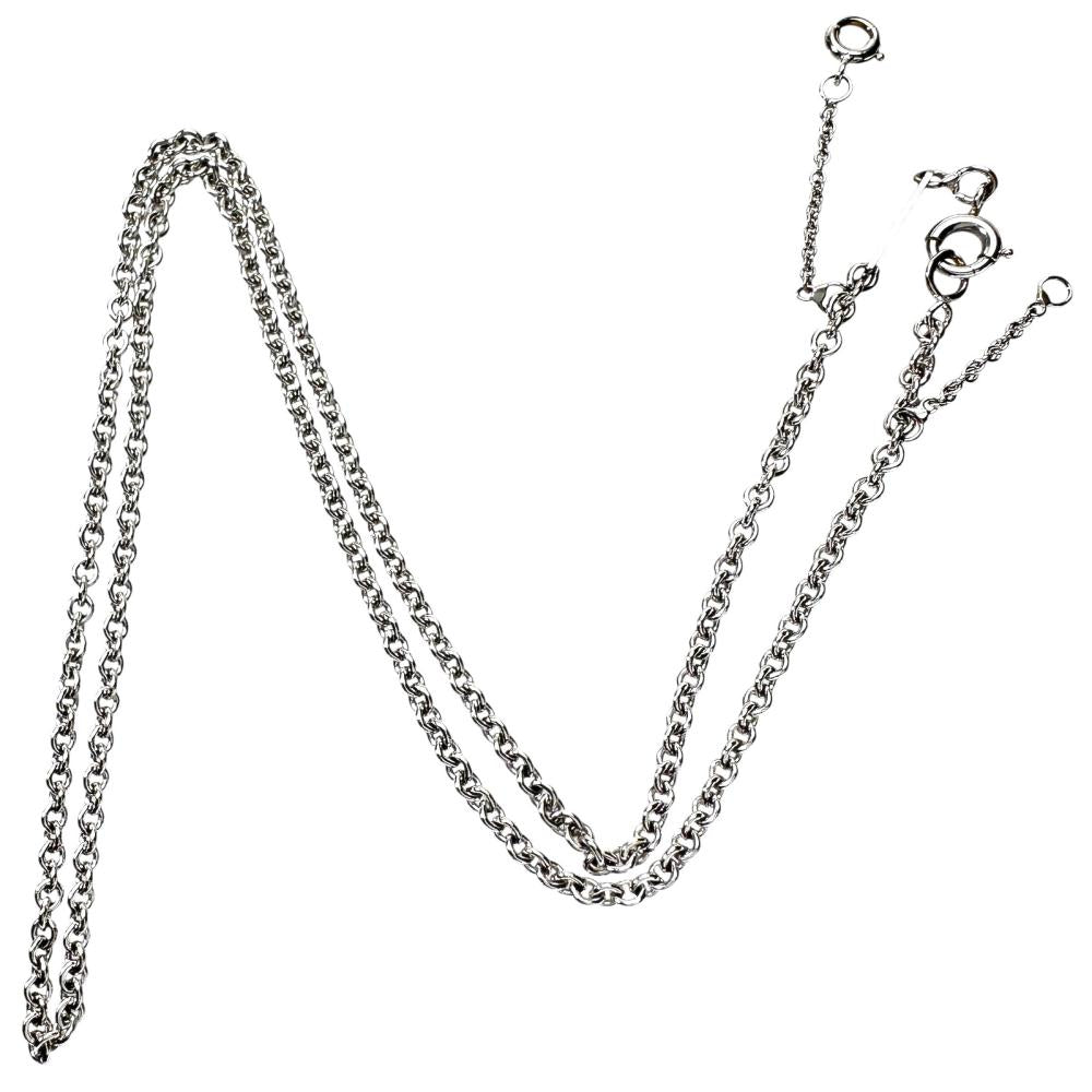 まちゅんなりんさん専用⭐︎Cartier K18WG CARTIER/カルティエ】 チェーン ネックレス K18WGホワイトゴールド 18