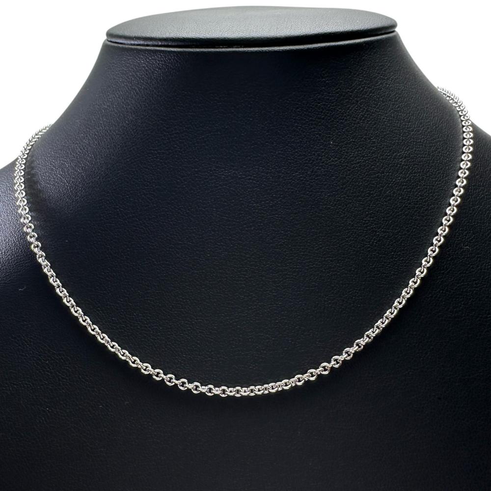 CARTIER/カルティエ】 チェーン ネックレス K18WGホワイトゴールド 18