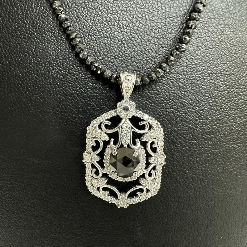 ブラックダイヤモンド 計12.00/0.71ct ダイヤモンド 計0.68ct ネックレス K18WGホワイトゴールド 18金 7.2g 45cm レディース
【中古】【真子質店】【NN】




【MiID】
