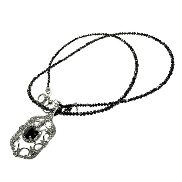 ブラックダイヤモンド 計12.00/0.71ct ダイヤモンド 計0.68ct ネックレス K18WGホワイトゴールド 18金 7.2g 45cm レディース
【中古】【真子質店】【NN】




【MiID】