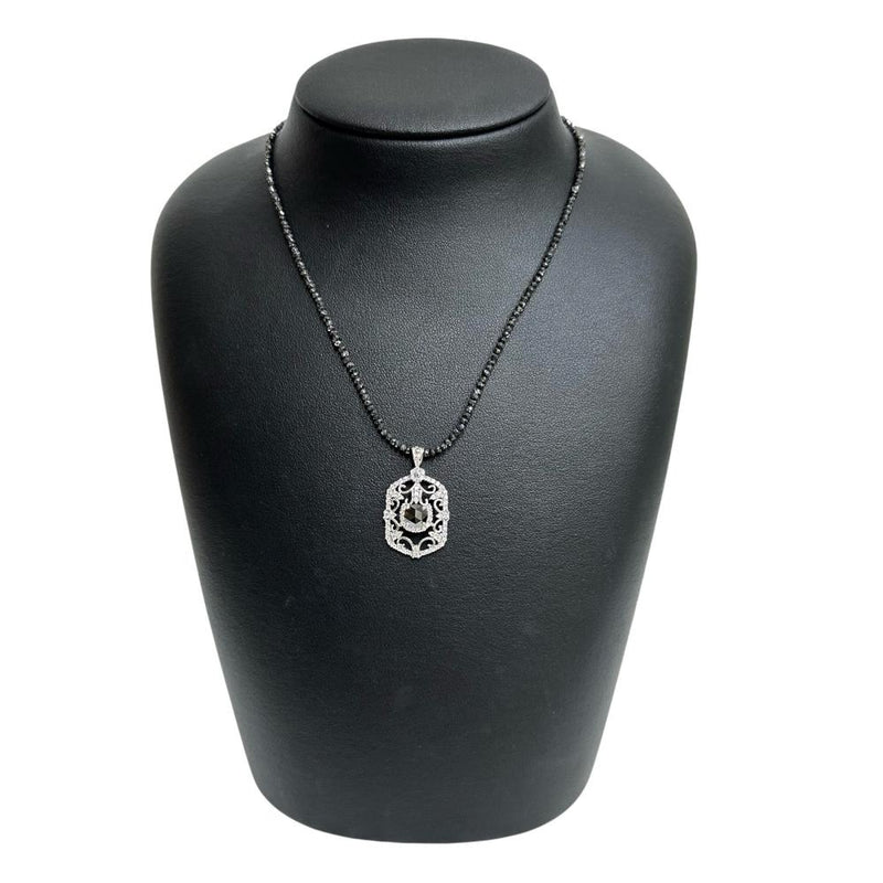 ブラックダイヤモンド 計12.00/0.71ct ダイヤモンド 計0.68ct ネックレス K18WGホワイトゴールド 18金 7.2g 45cm レディース
【中古】【真子質店】【NN】




【MiID】