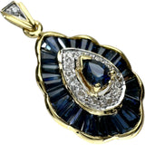 サファイア 0.25/計1.75ct ダイヤモンド 0.07/計0.14ct ペンダントトップ K18ゴールド 18金 3.1g レディース
【中古】【真子質店】【NN】




【MaKD】