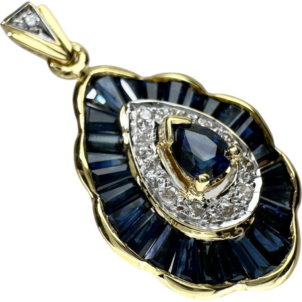 サファイア 0.25/計1.75ct ダイヤモンド 0.07/計0.14ct ペンダントトップ K18ゴールド 18金 3.1g レディース
【中古】【真子質店】【NN】




【MaKD】