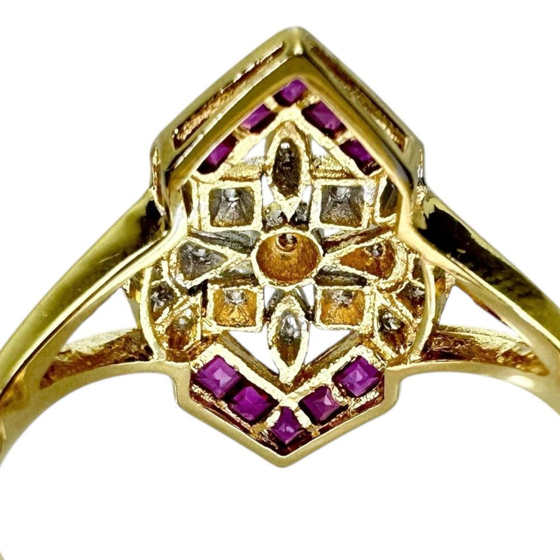 14.5号 ルビー 0.44ct ダイヤモンド 0.10ct リング・指輪 K18ゴールド 18金 3.5g レディース
【中古】【真子質店】【NN】




【DMiD】