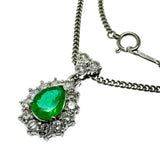 エメラルド 0.75ct ダイヤモンド 計0.75ct ネックレス Pt900プラチナ/Pt850プラチナ 10.0g 41cm レディース
【中古】【真子質店】【NN】




【IxYK】