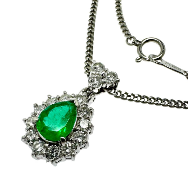 エメラルド 0.75ct ダイヤモンド 計0.75ct ネックレス Pt900プラチナ/Pt850プラチナ 10.0g 41cm レディース
【中古】【真子質店】【NN】




【IxYK】