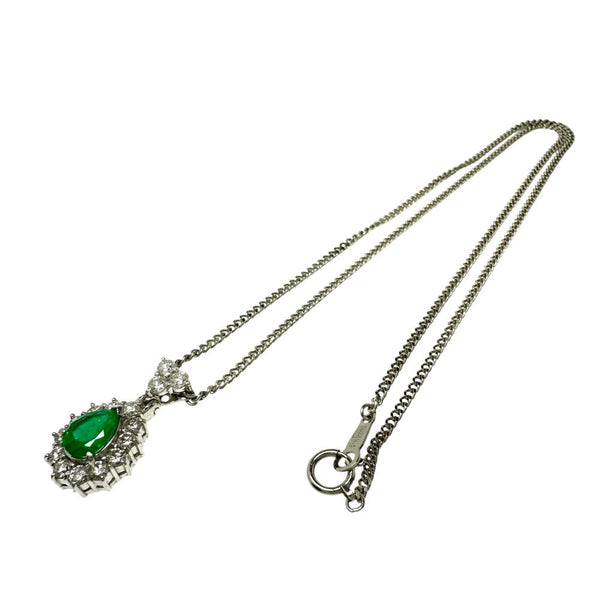 エメラルド 0.75ct ダイヤモンド 計0.75ct ネックレス Pt900プラチナ/Pt850プラチナ 10.0g 41cm レディース
【中古】【真子質店】【NN】




【IxYK】
