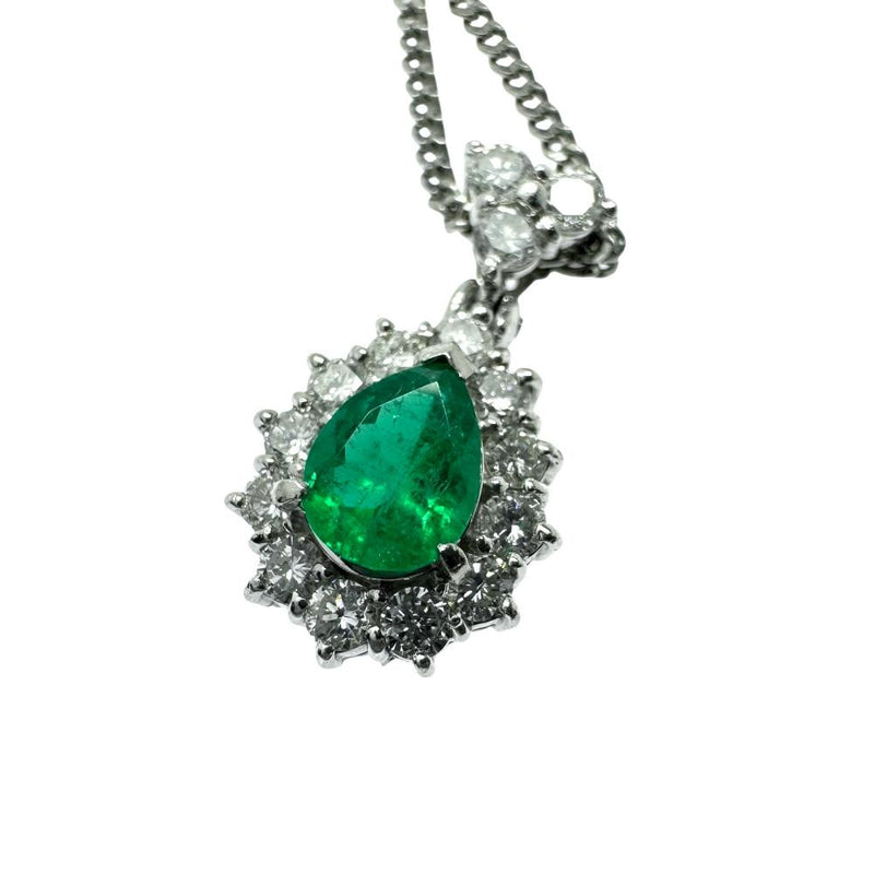 エメラルド 0.75ct ダイヤモンド 計0.75ct ネックレス Pt900プラチナ/Pt850プラチナ 10.0g 41cm レディース
【中古】【真子質店】【NN】




【IxYK】