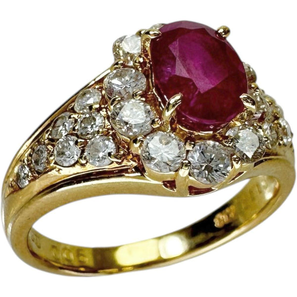 8号 ビルマ産ルビー 1.19ct ダイアモンド 0.65/0.06ct リング・指輪 K18ゴールド 18金 4.0g レディース
【中古】【真子質店】【NN】




【ITMaT】