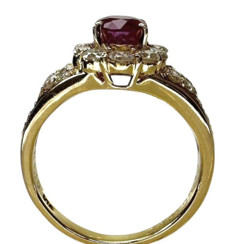 8号 ビルマ産ルビー 1.19ct ダイアモンド 0.65/0.06ct リング・指輪 K18ゴールド 18金 4.0g レディース
【中古】【真子質店】【NN】




【ITMaT】