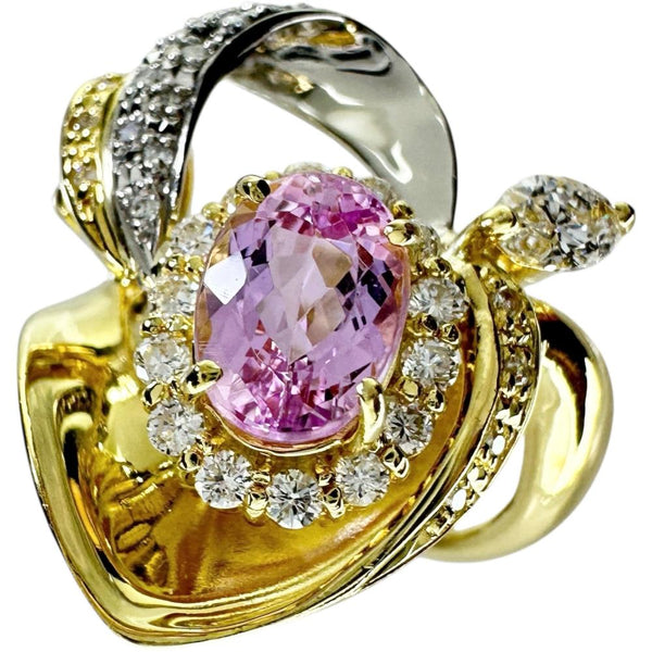 9.5号 ピンクインペリアルトパーズ 1.63ct ダイヤモンド 0.85ct リング・指輪 K18ゴールド 18金/Pt900プラチナ 9.7g レディース
【中古】【真子質店】【NN】




【IMoTS】