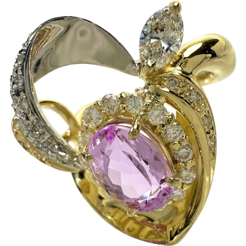 9.5号 ピンクインペリアルトパーズ 1.63ct ダイヤモンド 0.85ct リング・指輪 K18ゴールド 18金/Pt900プラチナ 9.7g レディース
【中古】【真子質店】【NN】




【IMoTS】