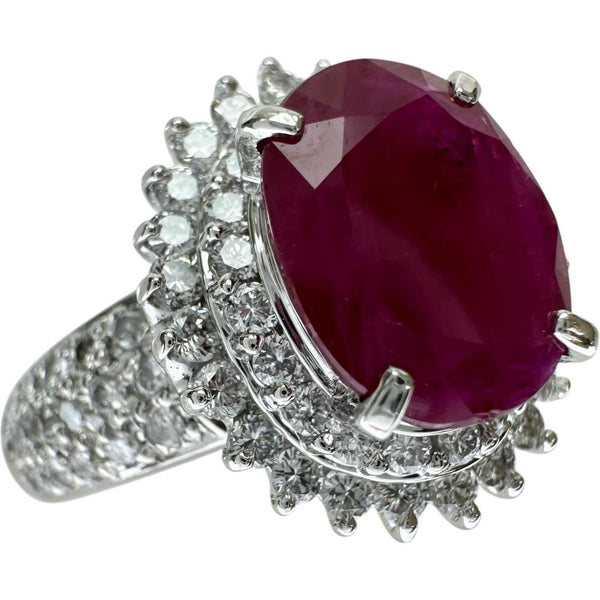 12号 ルビー 3.18ct ダイヤモンド 1.00ct リング・指輪 Pt900プラチナ 10.1g レディース
【中古】【真子質店】【NN】




【IDMax】