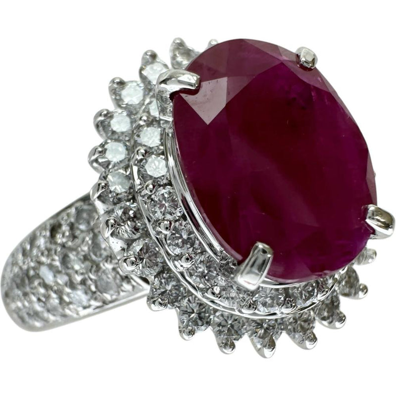 12号 ルビー 3.18ct ダイヤモンド 1.00ct リング・指輪 Pt900プラチナ 10.1g レディース
【中古】【真子質店】【NN】




【IDMax】