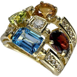 12号 ブルートパーズ/ペリドット/ガーネット/シトリン ダイヤモンド 計0.38ct リング・指輪 K18ゴールド 18金 11.1g レディース
【中古】【真子質店】【NN】




【IDMax】