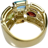 12号 ブルートパーズ/ペリドット/ガーネット/シトリン ダイヤモンド 計0.38ct リング・指輪 K18ゴールド 18金 11.1g レディース
【中古】【真子質店】【NN】




【IDMax】