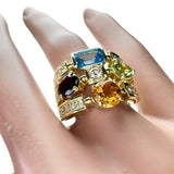 12号 ブルートパーズ/ペリドット/ガーネット/シトリン ダイヤモンド 計0.38ct リング・指輪 K18ゴールド 18金 11.1g レディース
【中古】【真子質店】【NN】




【IDMax】