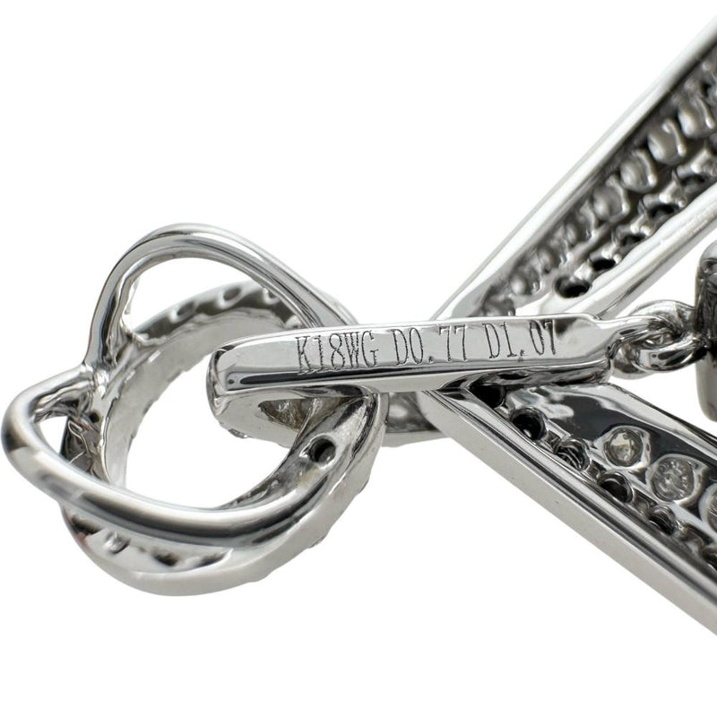 ブラックダイヤモンド 計1.07ct ダイヤモンド 計0.77ct ペンダントトップ K18WGホワイトゴールド 18金 3.8g レディース
【中古】【真子質店】【NN】




【YYx】
