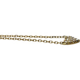 AHKAH Heart Diamond Necklace, 0.05ct Total, 1.4g, 18K Gold, 40cm, Women's
 [Used] [Makoto Pawn Shop] [NN]




 [TxS] 