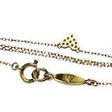 AHKAH Heart Diamond Necklace, 0.05ct Total, 1.4g, 18K Gold, 40cm, Women's
 [Used] [Makoto Pawn Shop] [NN]




 [TxS] 