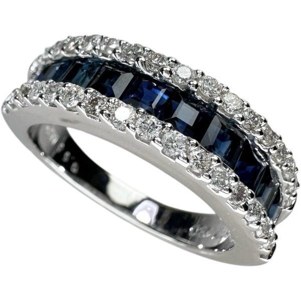 12号 サファイア ダイヤモンド 計0.56ct リング・指輪 K18WGホワイトゴールド 18金 6.3g レディース
【中古】【真子質店】【NN】




【SSx】