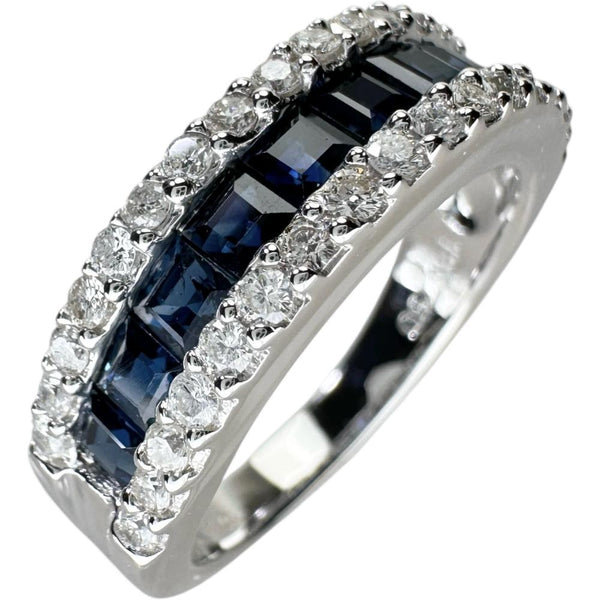 12号 サファイア ダイヤモンド 計0.56ct リング・指輪 K18WGホワイトゴールド 18金 6.3g レディース
【中古】【真子質店】【NN】




【SSx】