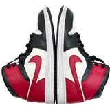 Nike Air Jordan 1 Mid Sneakers (BQ6472-160), Synthetic Leather, Black, Men's. Pre-owned. Available at Mako Pawn Shop.




 [KK] 