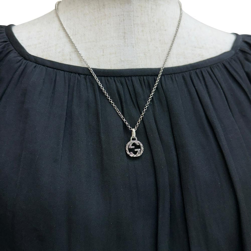 【GUCCI/グッチ】 ネックレス インターロッキングG アラベスク シルバー925 7.2g 50cm レディース
【中古】【真子質店】【GD】




【IYMo】
