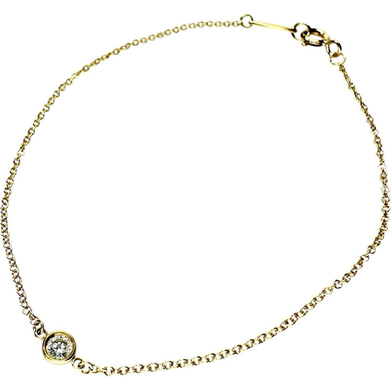 【TIFFANY&Co./ティファニー】 バイザヤード 1Pダイヤモンド（推定0.08ct) ブレスレット K18ゴールド 18金 1.0g 17.5cm レディース
【中古】【真子質店】【GD】




【MaSY】