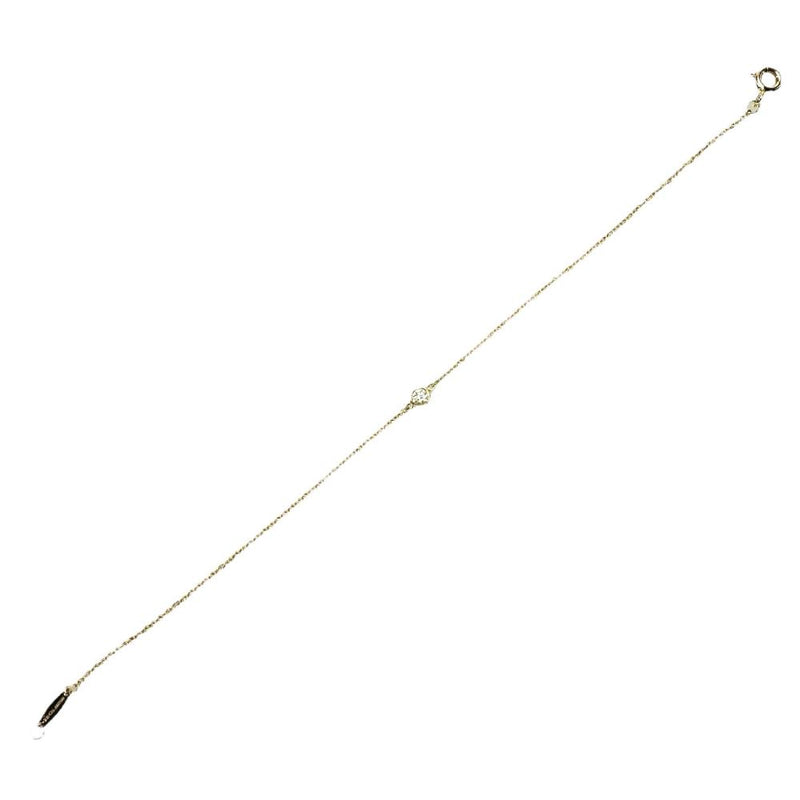 【TIFFANY&Co./ティファニー】 バイザヤード 1Pダイヤモンド（推定0.08ct) ブレスレット K18ゴールド 18金 1.0g 17.5cm レディース
【中古】【真子質店】【GD】




【MaSY】
