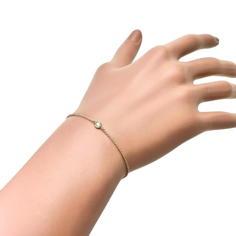 【TIFFANY&Co./ティファニー】 バイザヤード 1Pダイヤモンド（推定0.08ct) ブレスレット K18ゴールド 18金 1.0g 17.5cm レディース
【中古】【真子質店】【GD】




【MaSY】