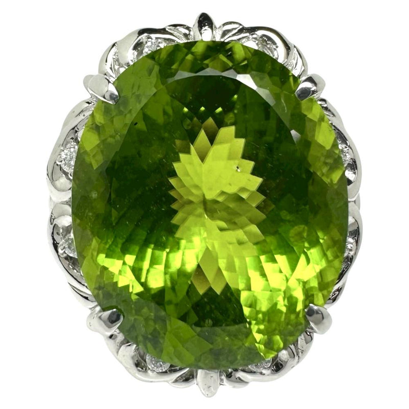 19号 ペリドット 17.159ct ダイヤモンド 計0.11ct リング・指輪 Pt900プラチナ 15.8g レディース
【中古】【真子質店】【NN】




【TDSK】