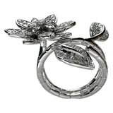 12号 花＆葉モチーフ ダイヤモンド 1.40ct リング・指輪 K18WGホワイトゴールド 18金 12.7g レディース
【中古】【真子質店】【NN】




【TIDMo】