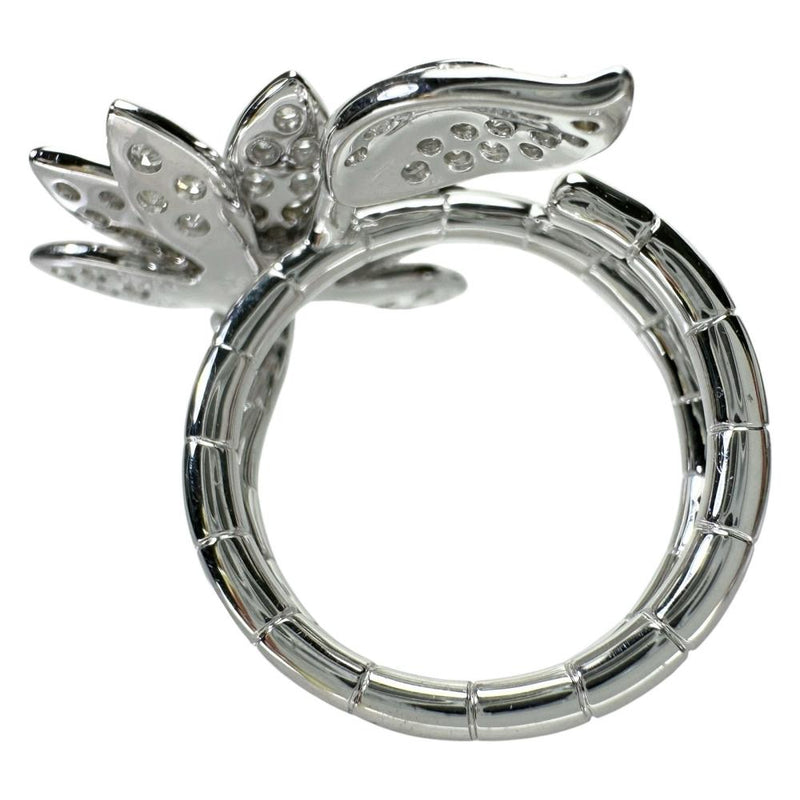 12号 花＆葉モチーフ ダイヤモンド 1.40ct リング・指輪 K18WGホワイトゴールド 18金 12.7g レディース
【中古】【真子質店】【NN】




【TIDMo】
