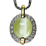 クリソベリルキャッツアイ 2.42ct ダイヤモンド 0.11ct ネックレス Pt900プラチナ/Pt850プラチナ/K18 9.0g 40cm レディース
【中古】【真子質店】【NN】




【YMaMi】