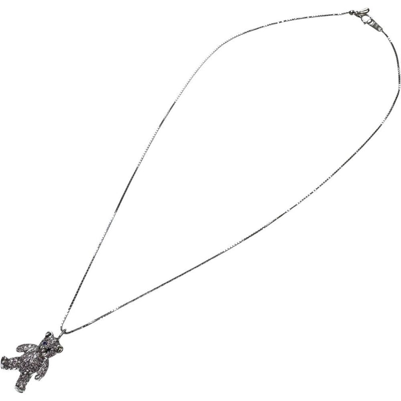 クマモチーフ ダイヤモンド(天然ピンクダイヤモンド含む) 2.50ct サファイア 0.02ct ネックレス Pt850プラチナ 17.3g 43cm レディース
【中古】【真子質店】【NN】




【TDTx】