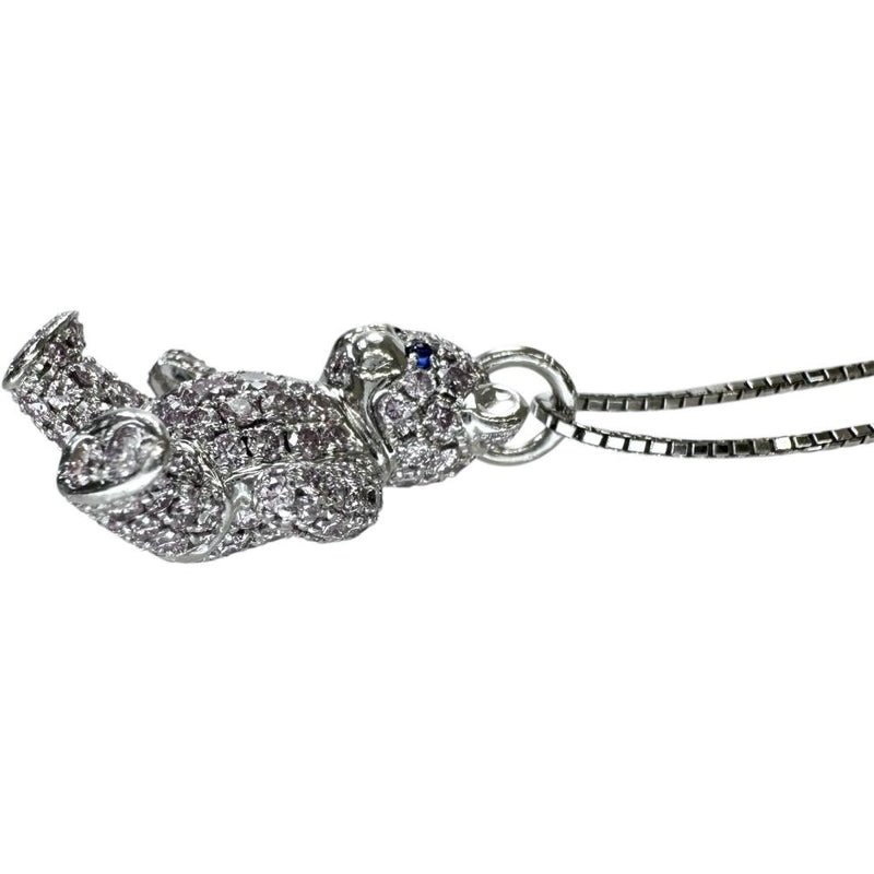 クマモチーフ ダイヤモンド(天然ピンクダイヤモンド含む) 2.50ct サファイア 0.02ct ネックレス Pt850プラチナ 17.3g 43cm レディース
【中古】【真子質店】【NN】




【TDTx】