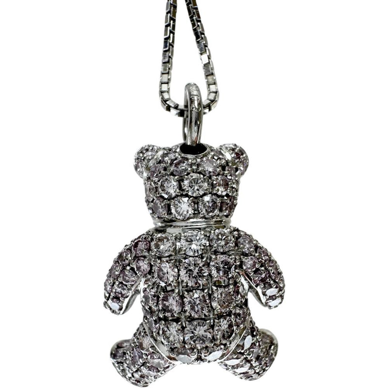 クマモチーフ ダイヤモンド(天然ピンクダイヤモンド含む) 2.50ct サファイア 0.02ct ネックレス Pt850プラチナ 17.3g 43cm レディース
【中古】【真子質店】【NN】




【TDTx】