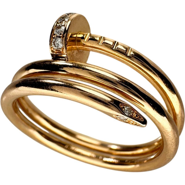 13号【CARTIER/カルティエ】 ジュストアンクル ダブル ダイヤモンド 0.08ct リング・指輪 K18PGピンクゴールド 18金 5.6g B4210800 53 レディース
【中古】【真子質店】【BL】




【MaTxx】